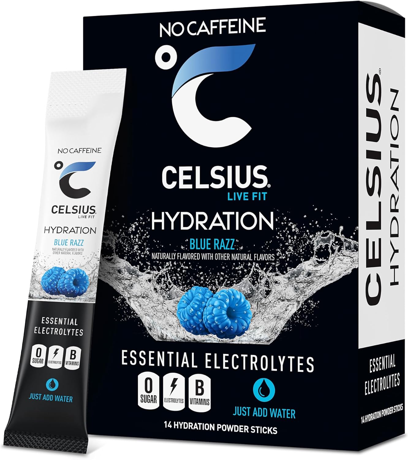 CELSIUS Hydration™ Fruit Punch, Sugar Free Electrolyte Hydration Drink Mix (Pack of 14) - Image 4