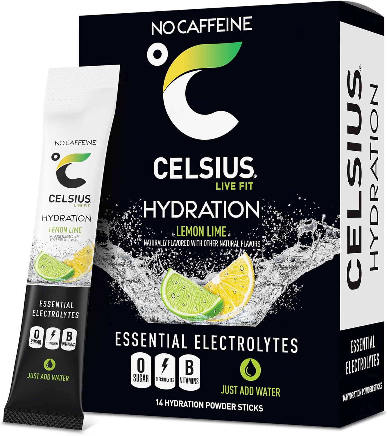 CELSIUS Hydration™ Fruit Punch, Sugar Free Electrolyte Hydration Drink Mix (Pack of 14) - Image 2